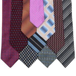 Harold Powell Bachrach Alfani Jos. A. Bank 100 % Silk Tie Lot